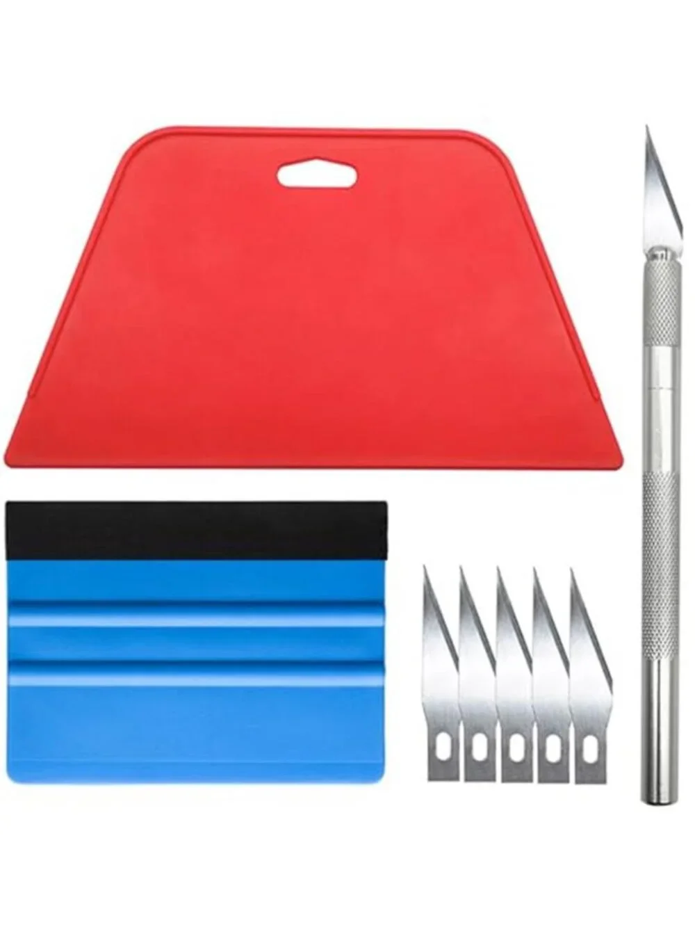 Wallpaper Smoothing Tool Kit Peel Stick Contact Paper Vinyl Squeegee Scraper